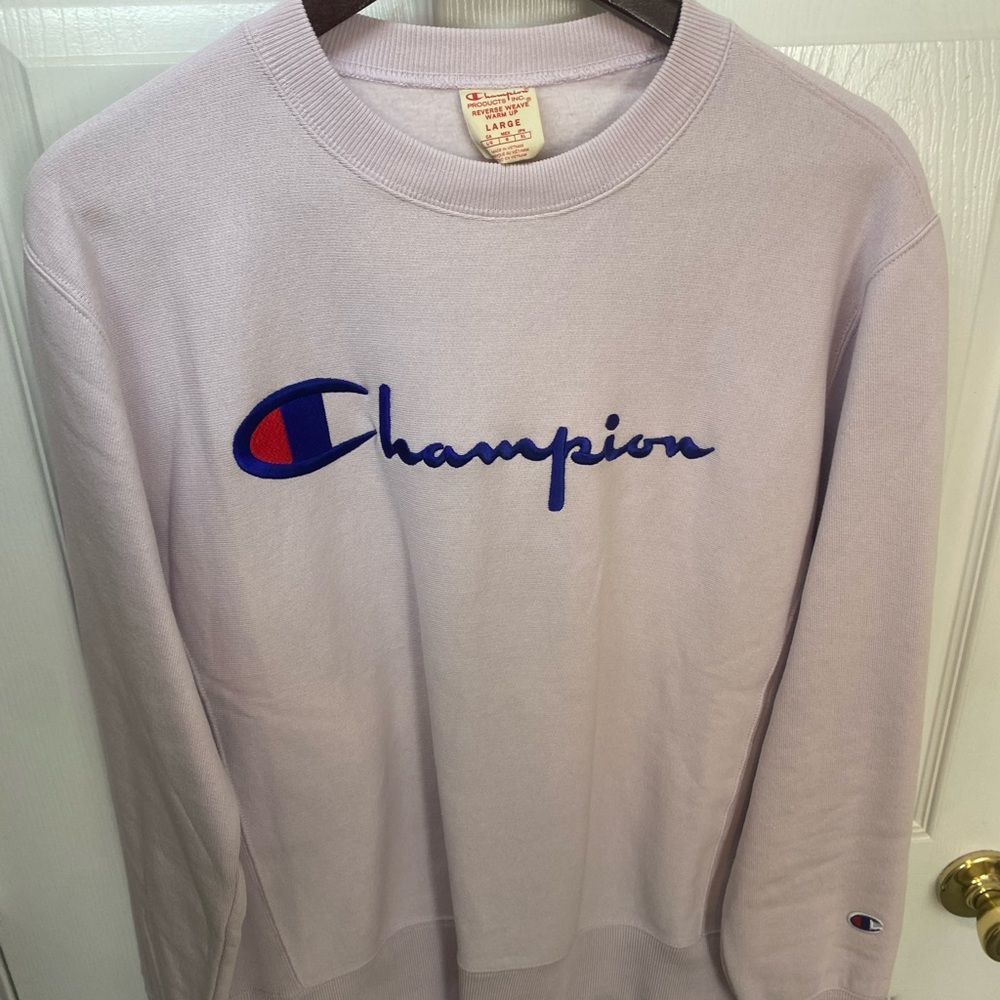 Champion Reverse Weave Logo Script Sweatshirt - image 2